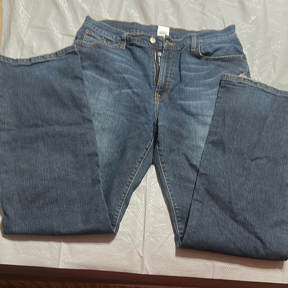 Lucky Brand Blue Straight Leg Jeans Timeless Design